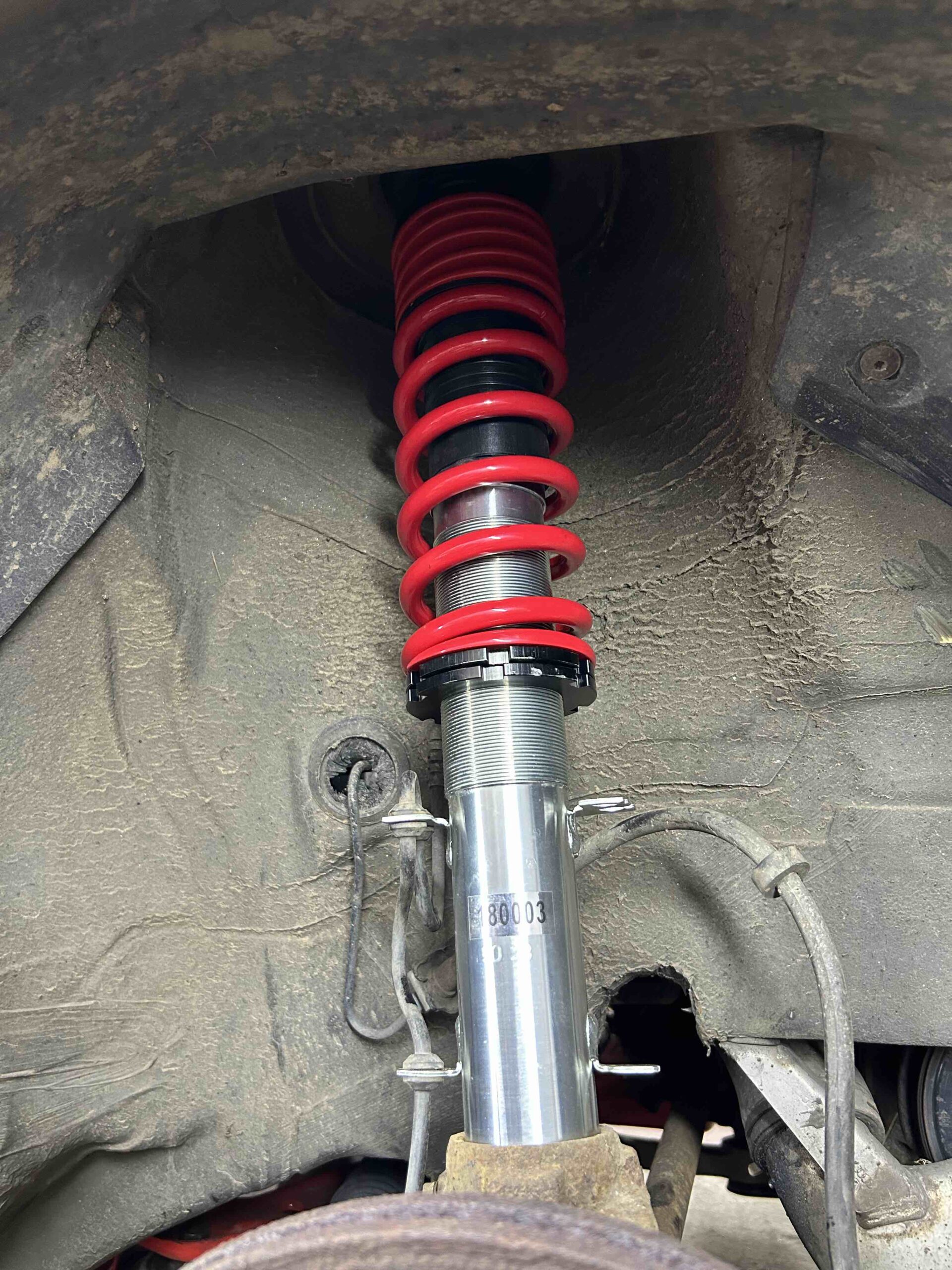 montáž sportovního podvozku